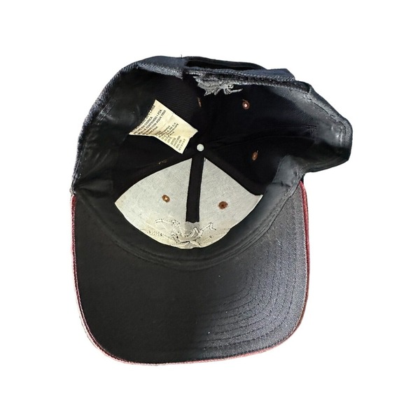 Black Embroidered SPIDERS WEB Baseball Cap Hip-Hop Snapback Hat Flat Bill Z - Picture 3 of 5